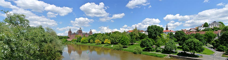 Am Rande des Spessarts liegt Aschaffenburg