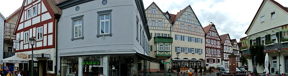 Fachwerkhäuser in Bad orb