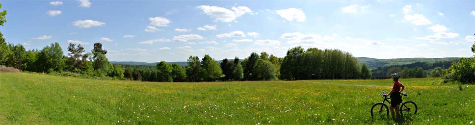 Ausblick über den Spessart