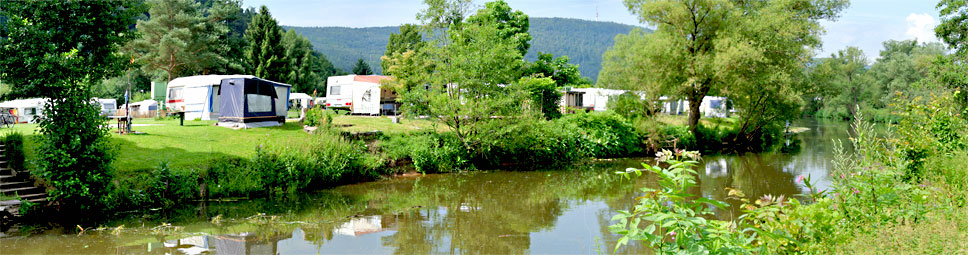 Campingplatz Saaleinsel in Gemünden am Main