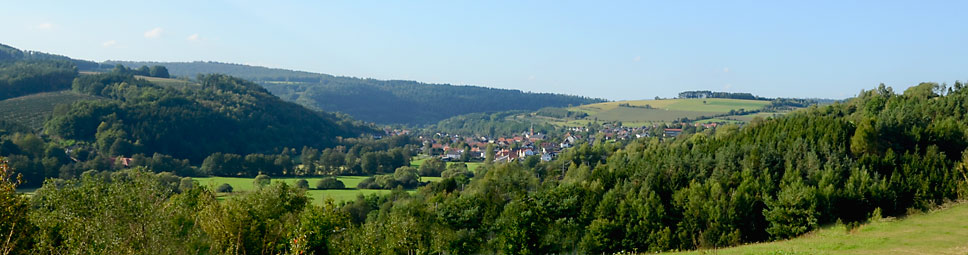 Obersinn mit Blick nach Norden