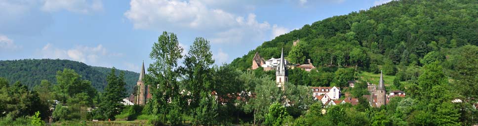 Drei Flüsse Stadt Gemünden