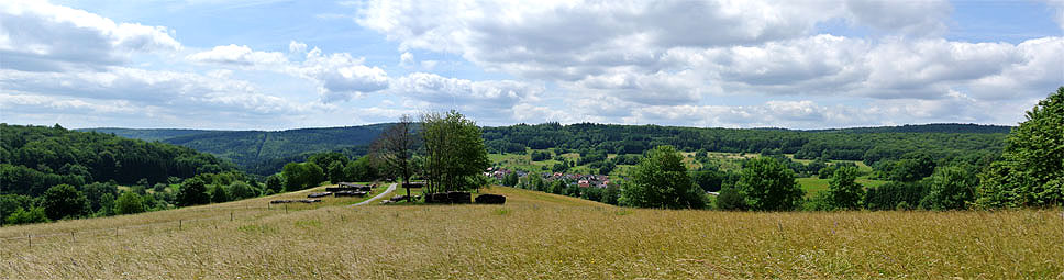 Blick ins Sinderbachstal bei Ruppertshütten