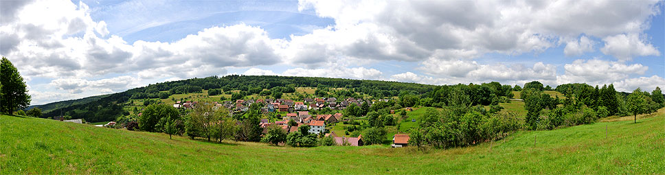 Ruppertshütten - alter Glasmacherort im Spessart