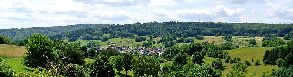 Ruppertshütten in der Nähe der Bayrischen Schanz