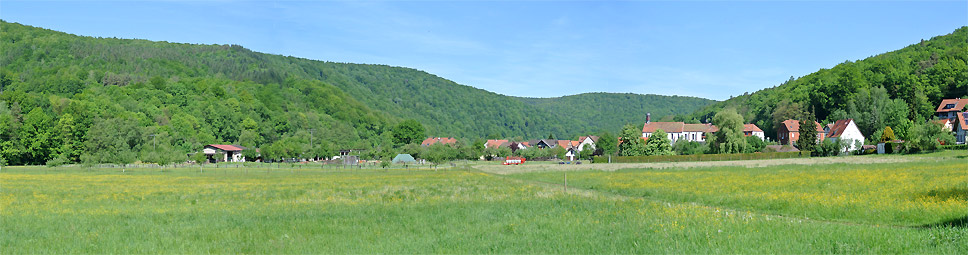 Schönau im malerischen Saaletal