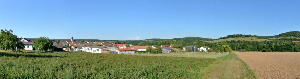 Thulba zwischen Rhön und Fränkischem Weinland