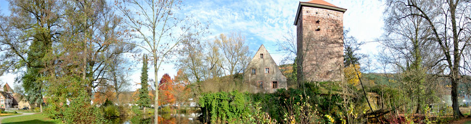 Historie in Burgsinn: Das Wasserschloss im Spessart  