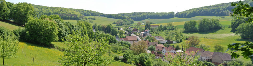 Weikersgrüben im Saaletal