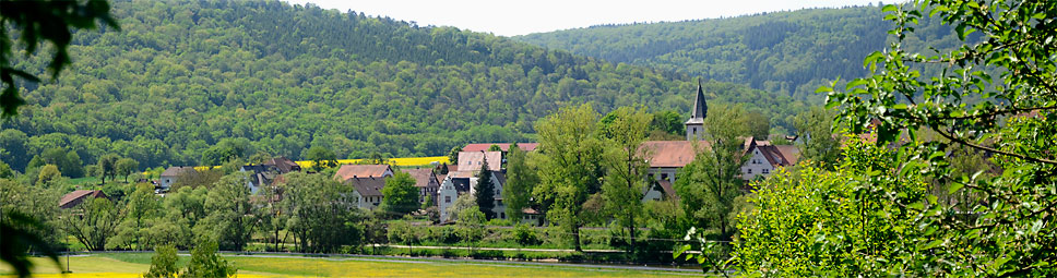 Wolfsmünster an der Fränkischen Saale