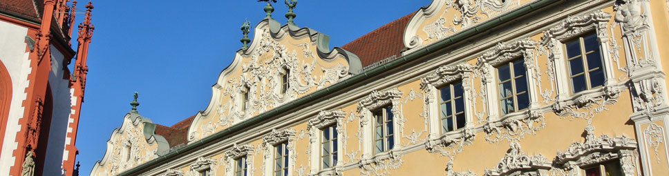 Am Markt in Würzburg