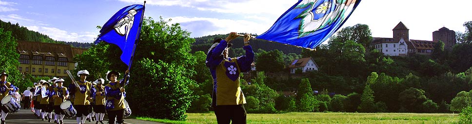 Feiern in Main Franken