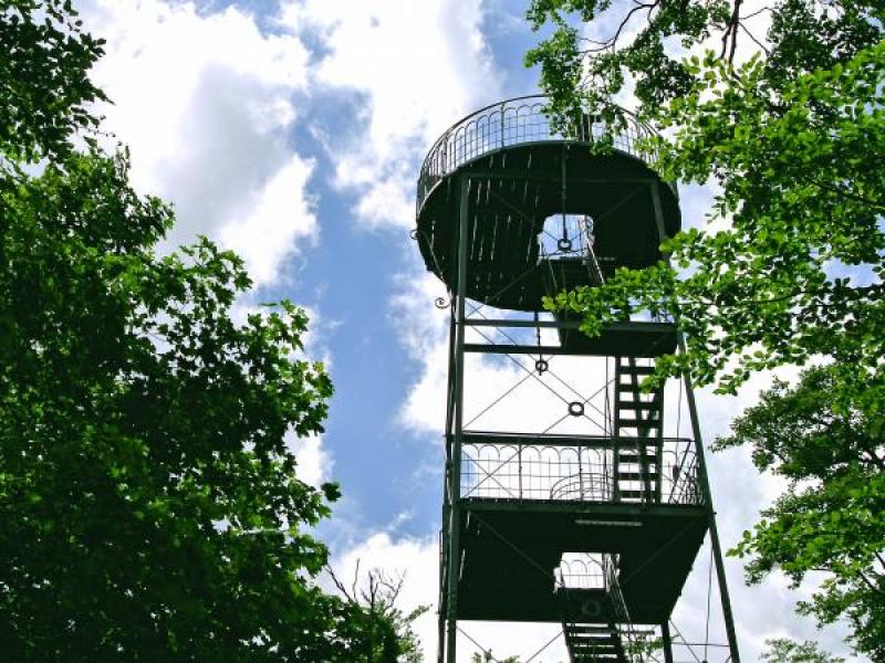 Rhönblick Dreistelz Radtour Spessart erleben