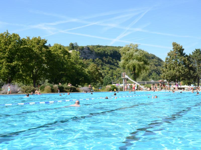 Beheiztes Freibad Karlstadt Spessart erleben