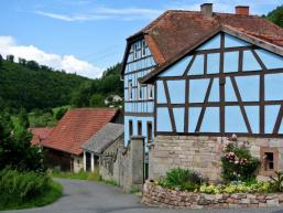 Fränkisches Fachwerk im Schondratal