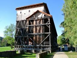 Gradierwerk zur Salzgwinnung