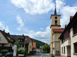 Dorfstraße in Partenstein