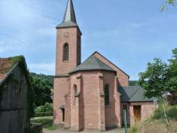 Kirche wurde dem Hl. Wendelin geweiht