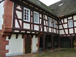 Heute Museum, das frühere Amtshaus in Steinau