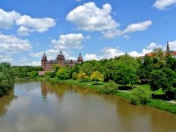 Schloss von Aschaffenburg am Main