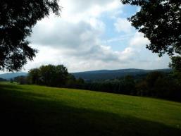 Viel Wald und doch mal ein toller Fernblick