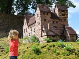 So soll die Burg Bartenstein einmal ausgesehen haben