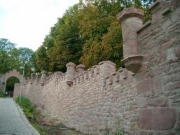 Burgmauer am Schlossberg