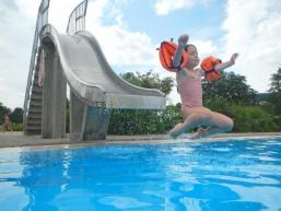 Wasserrutsche Freibad Burgsinn