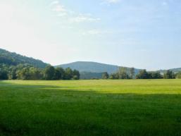 Wiesenlandschaft im Sinngrund bei Schaippach