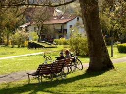 Schlossparkrast in Burgsinn am Wasserschloss