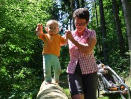 Familienurlaub: Balancieren nicht nur für die ganz Kleinen