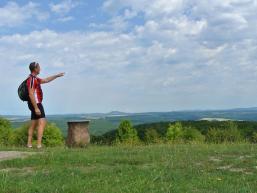 Ausblick in die Rhön