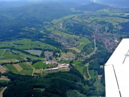 Der Sinngrund bei Rieneck mit Blick Richtung Maintal