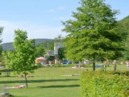 Burgsinner Freibad im Sinngrund / Spessart