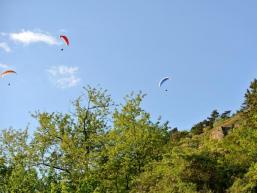 Fluggebiet im Spessart