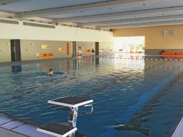 Schwimmen im Hallenbad von Gemünden