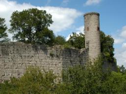 Wehrmauer mit Schutzturm