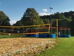 Rienecks Beach-Volleyballplatz Volleyballfeld in Rieneck