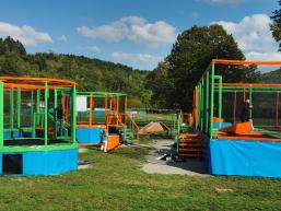 Trampolinspringen in Rieneck Sinngrund Jump im Spessart