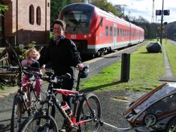 Einfach per Bahn im Sinngrund fahr´n