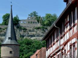 Burgruine oberhalb von Karlstadt 