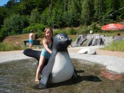 Kinderspaß im Freibad