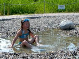 Strand im Nichtschwimmerbecken