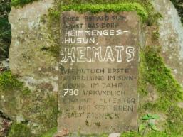 Gedenktafel "Heimats"