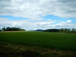 Die Berge der Rhön so nah