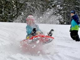 Winterspaß im Schnee