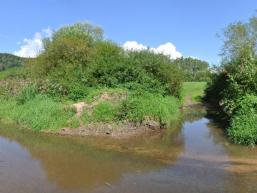 Flussidylle an der Saale