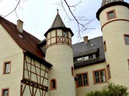 Türmchen und Erger am Schloss in Lohr