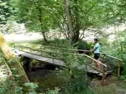 Hauptwehrsteg im Schondratal