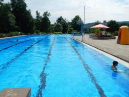 Sportbecken im Freibad Burgsinn 